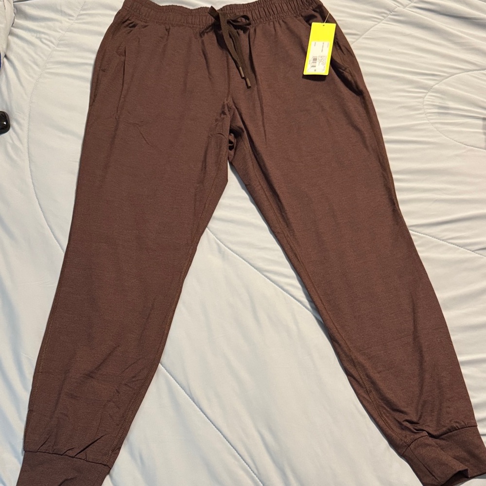 All in Motion Brown Track Pants